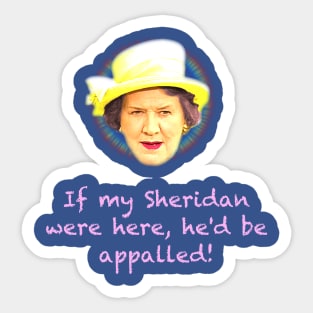 If my Sheridan were here... Sticker